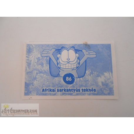 Garfield Állati rekordok 2. matrica