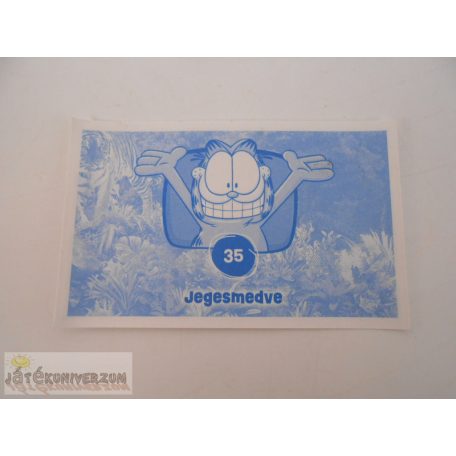 Garfield Állati rekordok 2. matrica