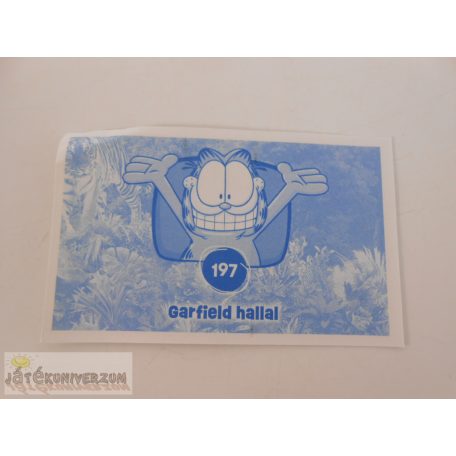 Garfield Állati rekordok 2. matrica