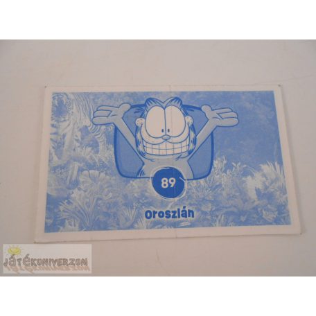 Garfield Állati rekordok 2. matrica