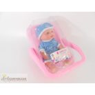 Lovely Baby játékbabab hordozóban