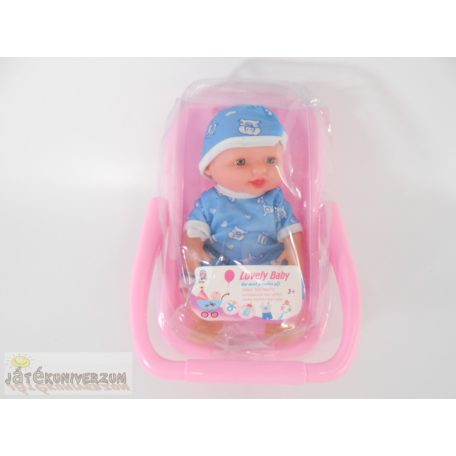 Lovely Baby játékbabab hordozóban