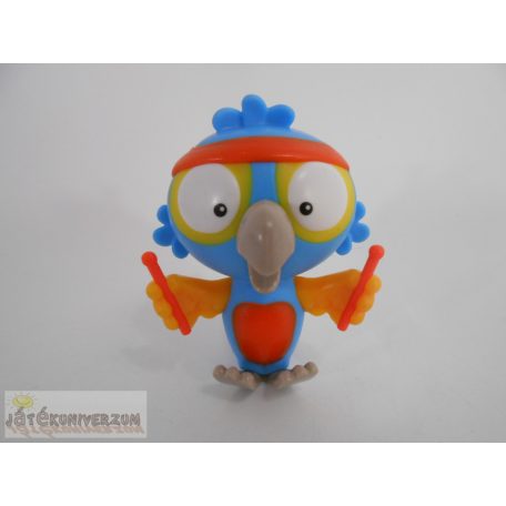 Kinder Surprise Maxi kék papagáj dobverővel figura