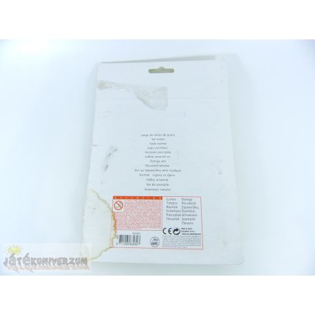 Stamp Set gyermekbélyeg pecsételő nyomda játék