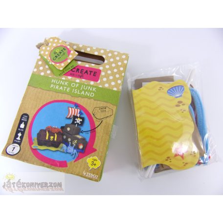 Hunk of Junk Pirate Island kreatív alkotó játék