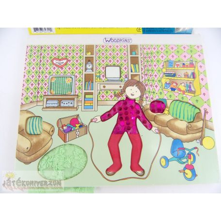 Woodkins öltöztetős játék