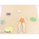 Woodkins öltöztetős játék