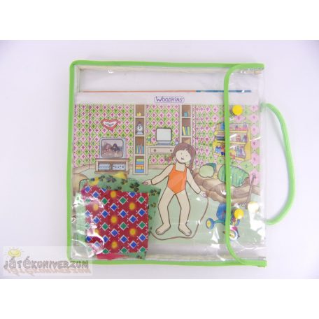 Woodkins öltöztetős játék