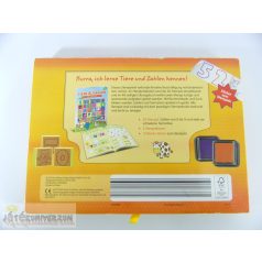 Stempelset gyermekbélyeg pecsételő nyomda játék