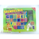 Stempelset gyermekbélyeg pecsételő nyomda játék