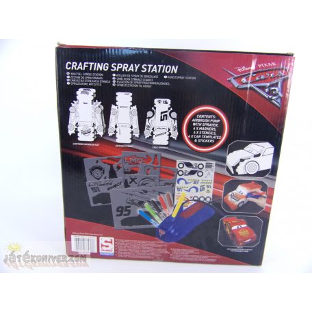 Disney Pixar Verdák elemes festékszóró készlet