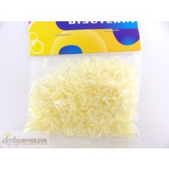 Bisuteria üveg szalma gyöngy csomag