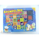 Stempelset gyermekbélyeg pecsételő nyomda játék