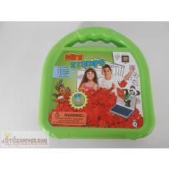 Mini nyomda szett bőröndben