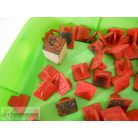 Mini nyomda szett bőröndben