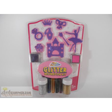 Grafix Glitter Decoration Kit Csillámos dekorációs készlet