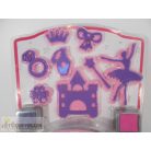 Grafix Glitter Decoration Kit Csillámos dekorációs készlet