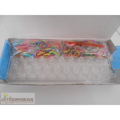 Loopy Bandz Loom gumikarkötő készítő szett csomag
