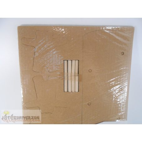 Kidscraft Clatter Chit kartonpapírból készült összeszerelhető játék készlet