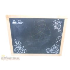 ELC fából készült krétatábla