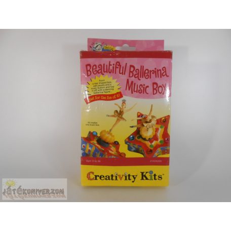 Beautiful Ballerina Music Box kreatív zenedoboz készletet