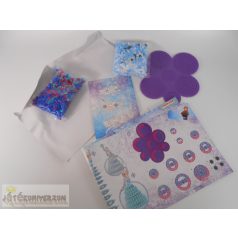   Sambro Disney Frozen Jégvarázs 3D Meltums karakterek készíthető vasalható gyöngy készlet