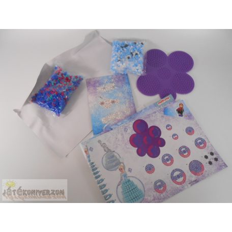 Sambro Disney Frozen Jégvarázs 3D Meltums karakterek készíthető vasalható gyöngy készlet