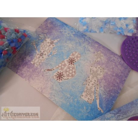 Sambro Disney Frozen Jégvarázs 3D Meltums karakterek készíthető vasalható gyöngy készlet
