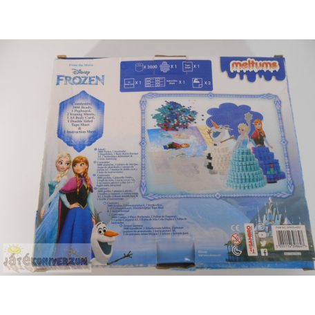 Sambro Disney Frozen Jégvarázs 3D Meltums karakterek készíthető vasalható gyöngy készlet