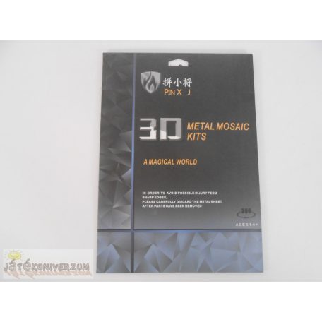 3D fém puzzle makett fémmodell