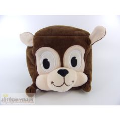 Kocka alakú kutya plüss figura