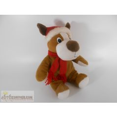   Simba Télapósapkás elemes interaktív kutyus kutya plüss figura