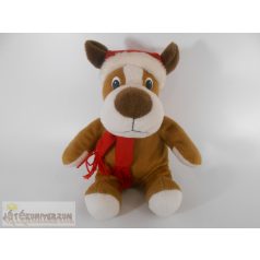   Simba Télapósapkás elemes interaktív kutyus kutya plüss figura