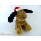 Télapó sapkás kutya kutyus interaktív plüss figura