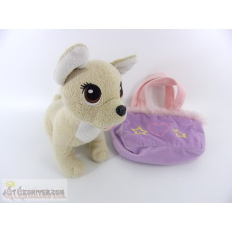 Simba Chi Chi Love kutya kutyus plüss figura hordozóval