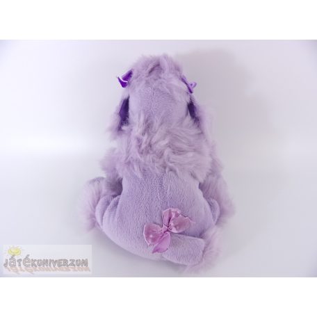 KandyToys Kutya kutyus plüss figura hordozható hátizsákban