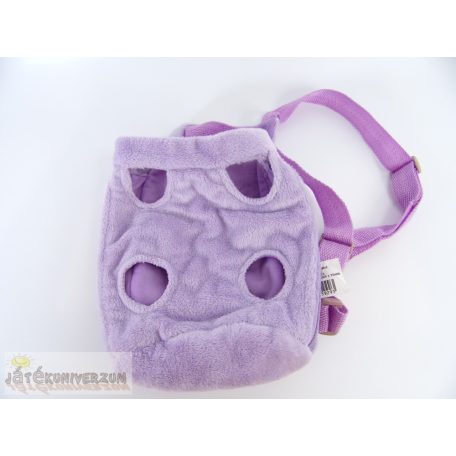 KandyToys Kutya kutyus plüss figura hordozható hátizsákban