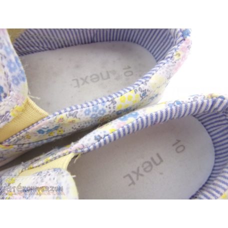 Next virágmintás cipő 27.5-28-as méretben (UK 10)