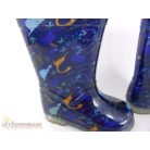 Dínós dinoszaurusz mintás gumicsizma 22-es méretben