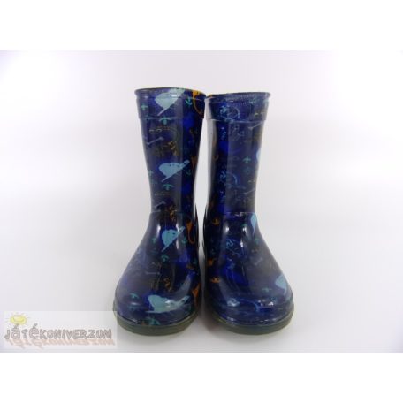 Dínós dinoszaurusz mintás gumicsizma 22-es méretben