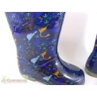 Dínós dinoszaurusz mintás gumicsizma 26.5-27 méretben