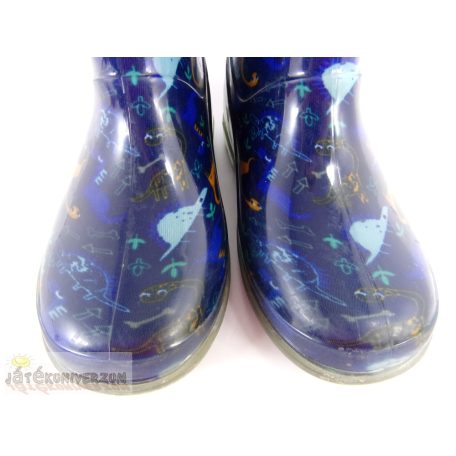 Dínós dinoszaurusz mintás gumicsizma 26.5-27 méretben