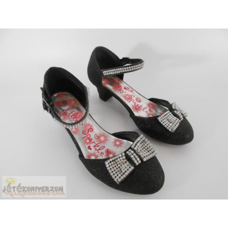 Lilley Sparkle fekete alkalmi cipő 33 méretben (UK1)