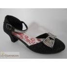 Lilley Sparkle fekete alkalmi cipő 33 méretben (UK1)