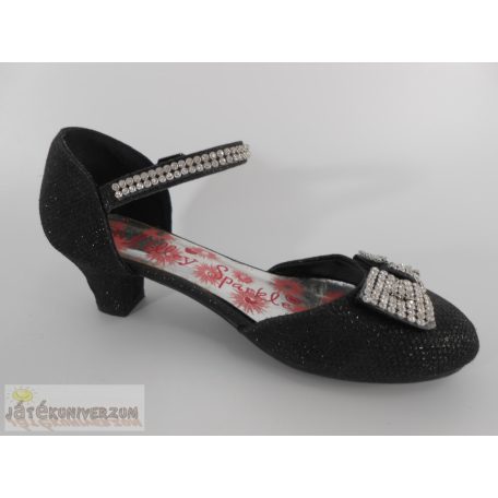Lilley Sparkle fekete alkalmi cipő 33 méretben (UK1)