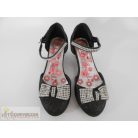 Lilley Sparkle fekete alkalmi cipő 33 méretben (UK1)