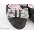 Lilley Sparkle fekete alkalmi cipő 33 méretben (UK1)