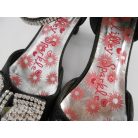 Lilley Sparkle fekete alkalmi cipő 33 méretben (UK1)