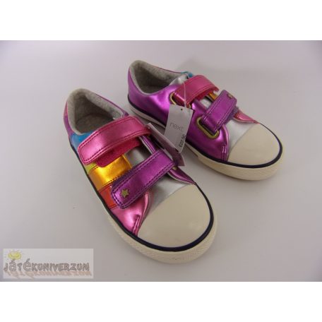 Next szivárvány mintás cipő 30.5 méretben (UK12)