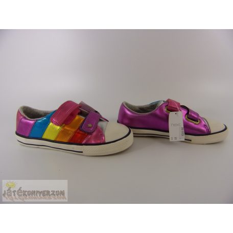 Next szivárvány mintás cipő 30.5 méretben (UK12)